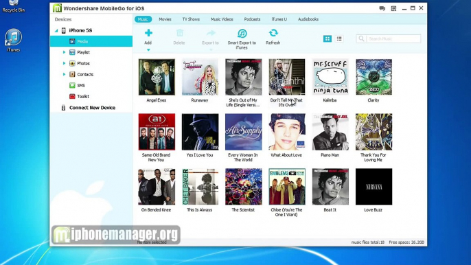 [iPhone 5S Music to iTunes] How to Sync Music from iPhone 5S/6/6 Plus to iTunes on Windows