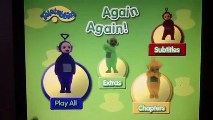 Teletubbies Again Again DVD Menu Walkthrough (UK version)