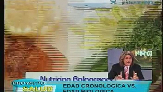 "Edad cronológica vs. edad biológica"-Dr. Isaac Jakter - Medicina Antiaging.