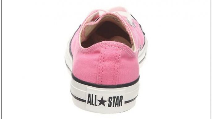 Converse All Star OX - Zapatillas de deporte de lona, unisex, color rosa (rosa), talla 37.5