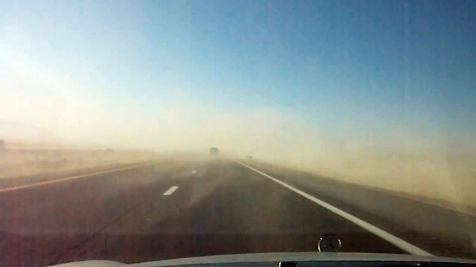 Sandstorm in the Great Basin.