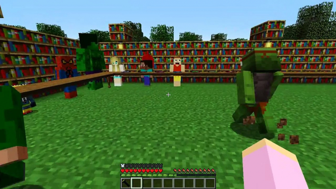 Minecraft School : Little Kelly - LITTLE LIZARD IS THE NEW TEACHER!