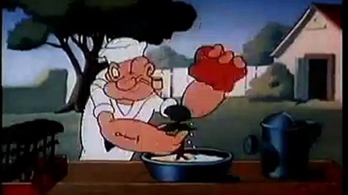 Popeye the Sailor "Gopher Spinach" 1954 (Classic Cartoons)