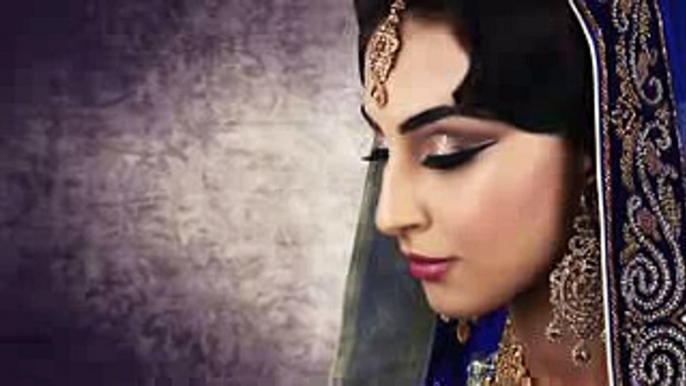 Cut Crease with Glitter Asian Bridal Makeup - Girls Fashion Club