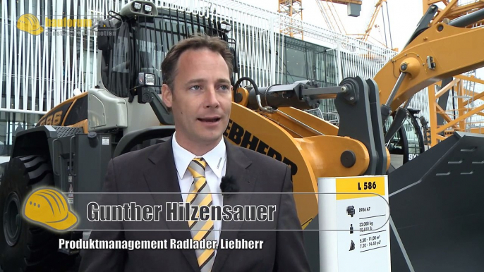 Liebherr L 586 XPower Radlader Prototyp New Liebherr Wheel Loader bauma 2013 Bauforum24