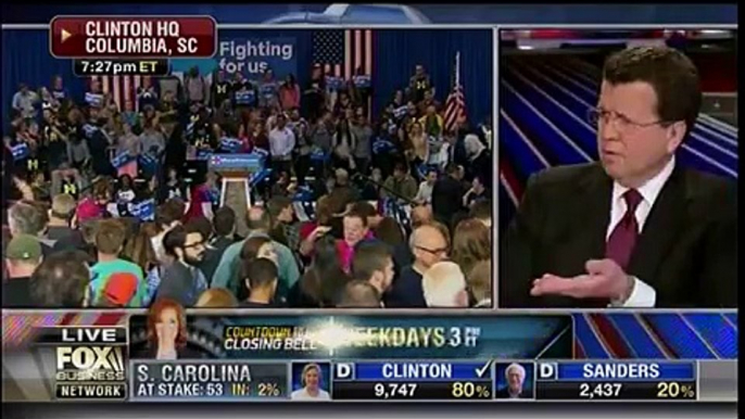 Hillary Clinton Wins SC Dem Primary - Trump Vs Mexico - Cavuto