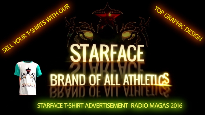 STARFACE T shirt (Advertisement) made by Radio Magas