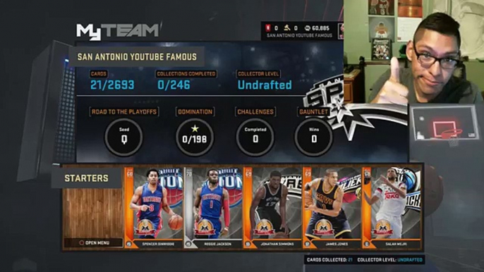 OMG WE GOT HIM!!! DIAMOND MELO PACK OPENING!!! NBA 2K16 MYTEAM (News World)