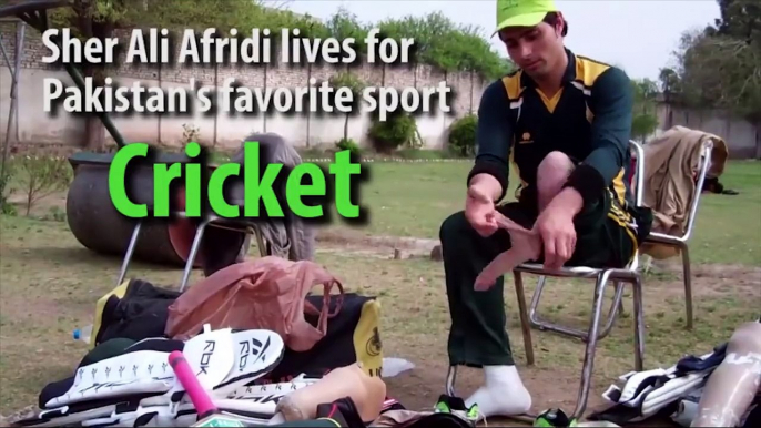 Sher Ali Afridi lives for cricket