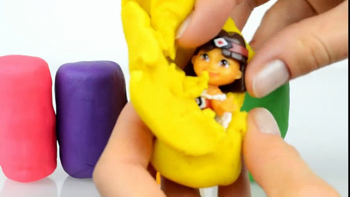 Princess Jasmine Play doh Kinder Surprise eggs Tom and Jerry Dora Toys 2015 George Pig  TOM AND JERRY