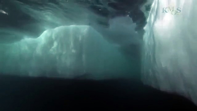 Beauty Under Antarctica's Ice Sheet, Icebergs & Penguins 12