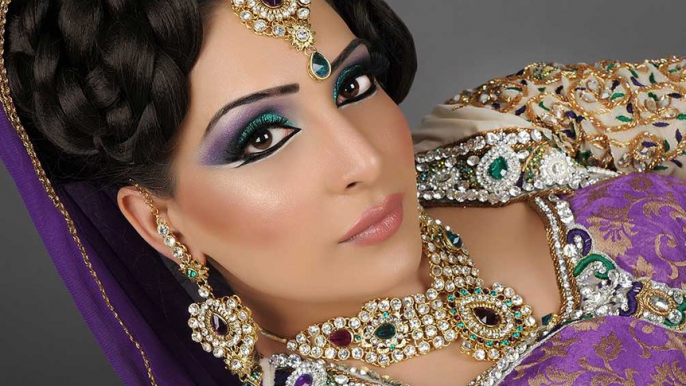 Asian Bridal Makeup _ Traditional Look 2016 - Asian Bridal Hair & Makeup - Pakistani and Indian Bridal Makeup