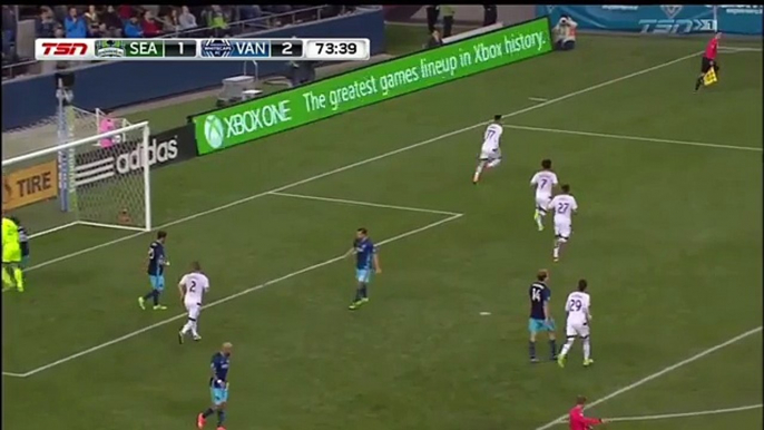 GOAL: Pedro Morales makes it two from the spot - Seattle Sounders FC vs. Vancouver Whitecaps FC - MLS 19/03/2016