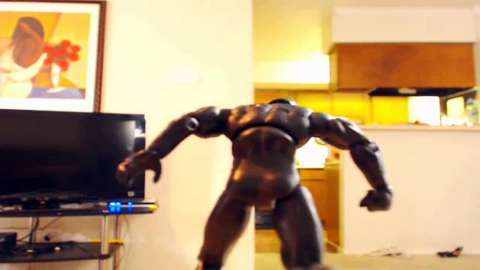 Batman VS Avengers Black Panther Video - Stop Motion Animation w toys