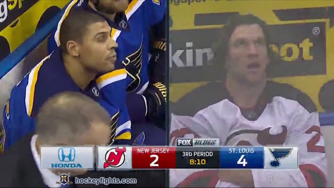 Jordin Tootoo vs Ryan Reaves Jan 12, 2016