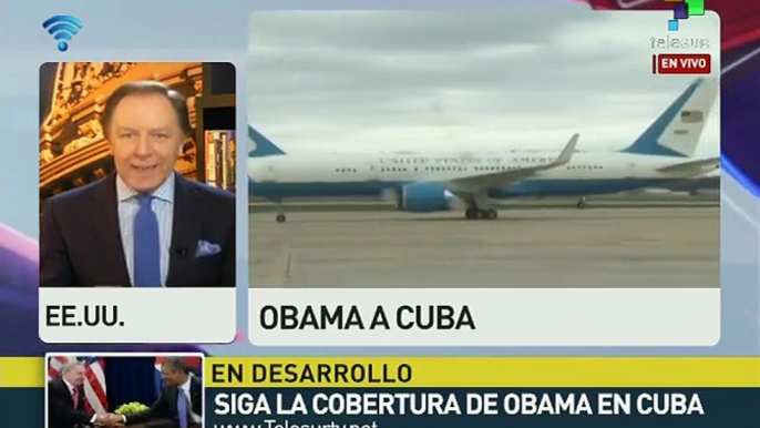 EE.UU.: Obama rumbo a Cuba; marca nueva etapa bilateral con La Habana