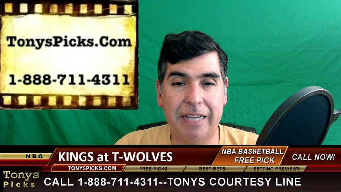Minnesota Timberwolves vs. Sacramento Kings Free Pick Prediction NBA Pro Basketball Odds Preview 3-23-2016