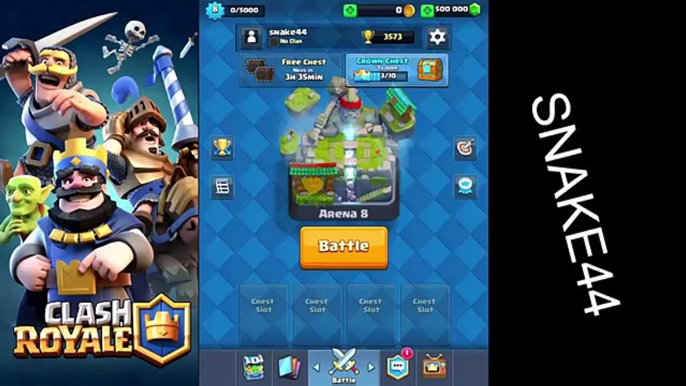 Clash Royale Hack - How I Add 500,000 Gems Cheats