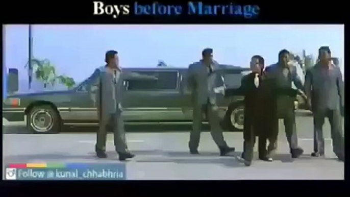 Boy's before marriage and aftar marriage