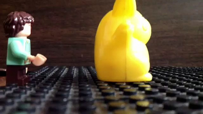 Lego stop motion:pokemon battle