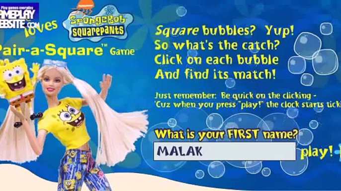 Barbie Loves Spongebob Squarepants cartoons full episodes game baby games fIkZVFvSpcw