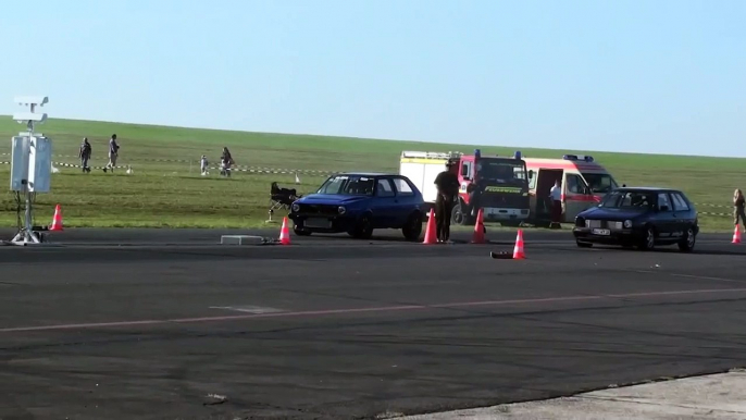 Bitburg 2011 : King of the Hill, Golf 2 R32 bi-turbo vs Golf 2 R32 turbo