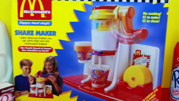 McDonalds SHAKE MAKER Happy Meal Magic Ice Cream Shakes Toy Food For Kids by DisneyCarToys