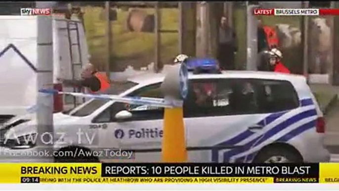 Brussels attacks Sky News,Euronews, BloombergNews, CNN, coverage on terror attack in Brussels _ Npmake n