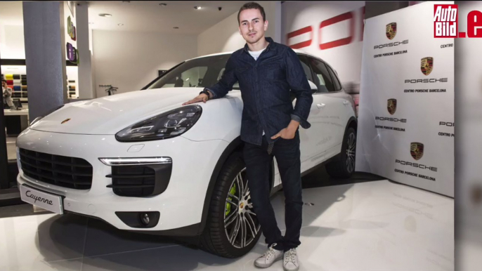 Así es el nuevo Porsche Cayenne de Jorge Lorenzo