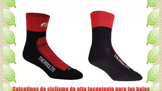 BBB Thermofeet BSO-11 - Calcetines de ciclismo de invierno color rojo talla 39-42