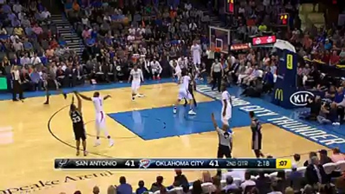 Russell Westbrook Amazing Shot (San Antonio vs Oklahoma City)