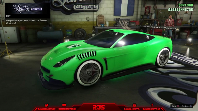 GTA 5 Online - New Modded Crew Color #4 "SLIME GREEN!" (Rare/Modded Crew Colors) HD