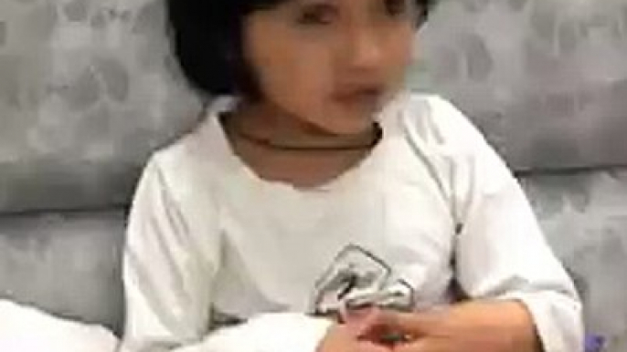 funny gesture by a kid