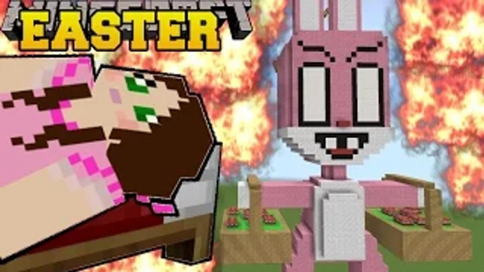 PopularMMOs Minecraft: PAT AND JEN BURNING EASTER EGGS!! Mini-Game GamingWithJen