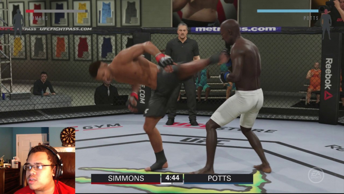 EA SPORTS UFC 2 CAREER MODE CREATION AND FIRST FIGHT - PART 1