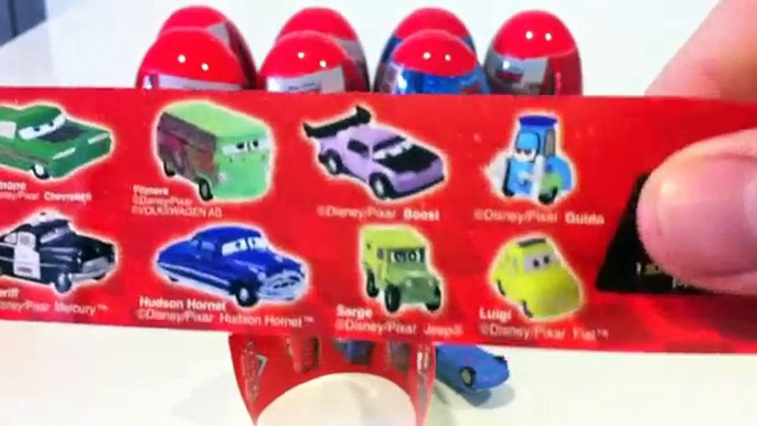 ★Special Disney Cars Easter Eggs★ Unwrapping Kinder Surprise Egg Toy Story ASMR