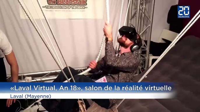 Réalité virtuelle: Grimpez le long du haricot magique grâce à une école japonaise