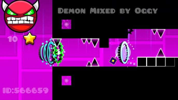 Demon Mixed Geometry Dash [2.0] By OGGY The gamerJair