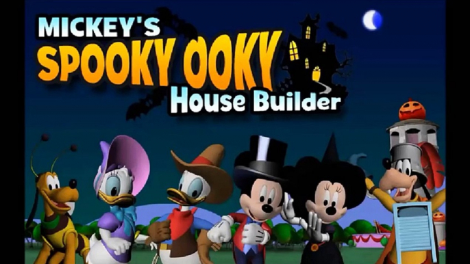 Mickeys Spooky Ooky House Builder - Disney Jr. Games - Mickey Mouse Clubhouse