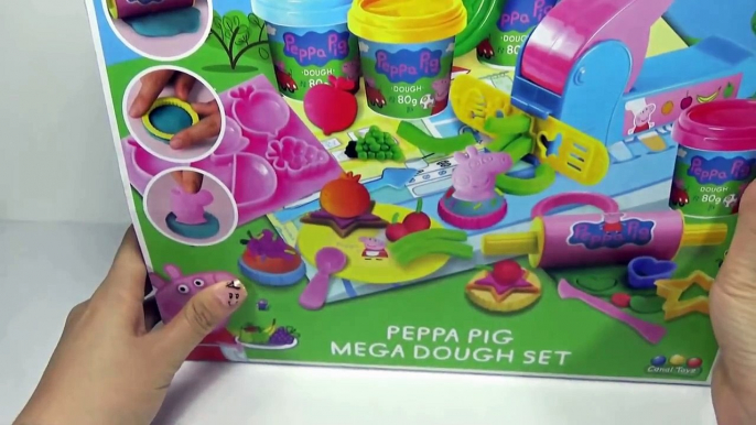 Peppa pig en español Peppa Pig English Episodes 2016!! Play Doh Pepa Pig mega dough set T