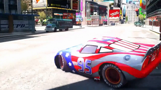 Cars Spiderman Nursery ♪ Ring around the rosies ♪ Lightning McQueen USA