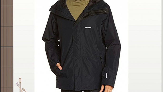 Quiksilver Snowboard Jacke Forever 15 - Chaqueta de esquí para hombre color negro talla L