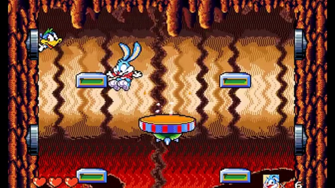 Tiny Toon Adventures (Genesis) Bosses - No Damage  TINY TOONS Old Cartoons