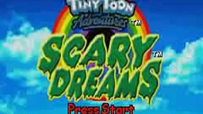 Tiny Toon Adventures - Scary Dreams - Level 1  TINY TOONS Old Cartoons
