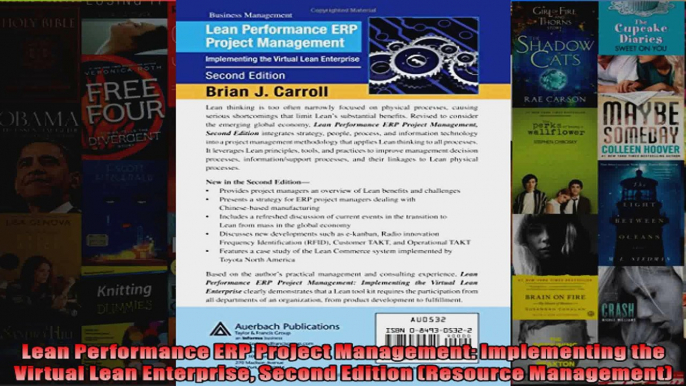 Lean Performance ERP Project Management Implementing the Virtual Lean Enterprise Second