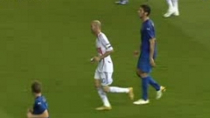 zidane coup de boule materazzi