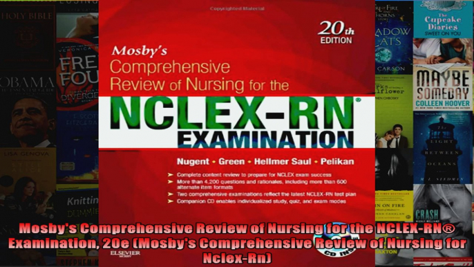 Mosbys Comprehensive Review of Nursing for the NCLEXRN Examination 20e Mosbys