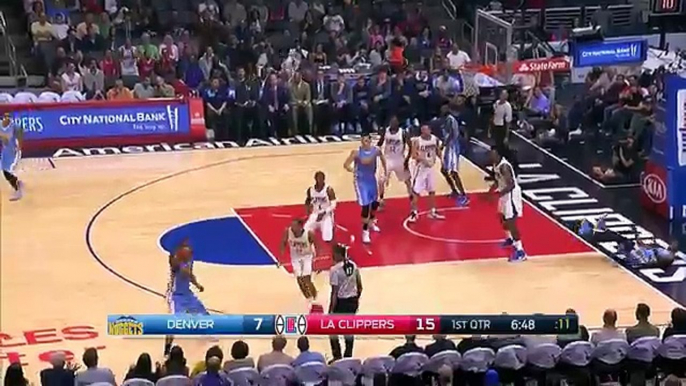 DeAndre Jordan - 6 Blocks - Nuggets vs Clippers - March 27, 2016 - NBA 2015-16 Season
