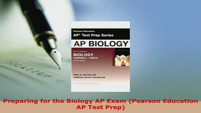 PDF  Preparing for the Biology AP Exam Pearson Education AP Test Prep Download Full Ebook