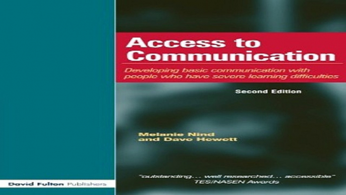 Read Access to Communication  Developing the Basics of Communication with People with Severe